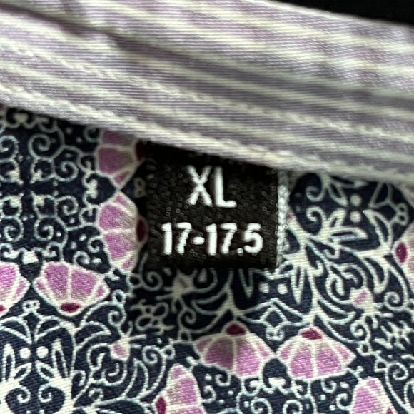 Hidden Skull Geometric Short Sleeved Shirt [Mr. Smith] - Picture 2 of 10